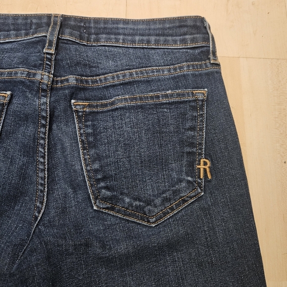 Rich & Skinny Ankle Peg in Reggie Low-rise Blue Jeans size24 - Picture 5 of 7